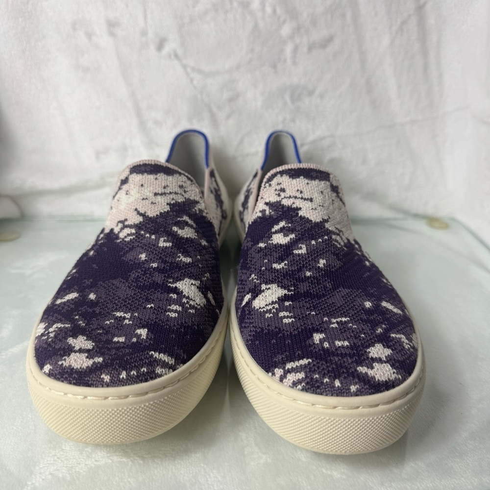 Rothy's Shibori Tie Dye Limited Edition Sneakers Slip-On Casual Shoes SZ 8 - Picture 8 of 10